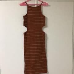 ロングワンピース ボーダー マキシワンピースのサムネイル