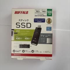 バッファロー スティックSSD SSD-PUT500U3BC 500GB 未使用 - メルカリ