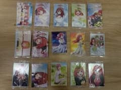 Thumbnail of 五等分の花嫁ウエハースカード　40枚まとめ売り