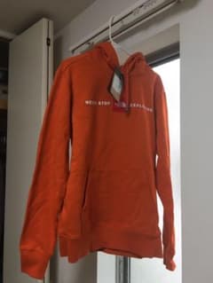 ノースフェイス USAモデル The North Face パーカー　オレンジのサムネイル