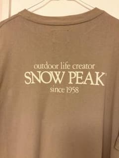 値下げ！SNOW PEAK ロング丈Tシャツ ワンピースのサムネイル