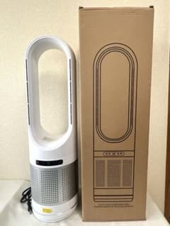 美品】タワーファン セラミックヒーター UML-046JR 羽なし 温風送風