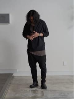 PRY シュウト Drawstring Sarouel Zip Pants PRY シュウト Drawstring Sarouel Zip Pants 黒2 - メルカリ