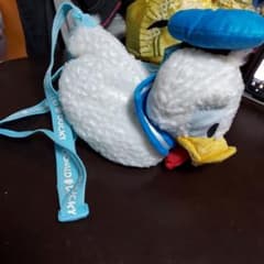 도널드 덕 봉제인형 포셰트 가방
