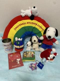 スヌーピー 11点 全USJ クッション ぬいぐるみ まとめのサムネイル