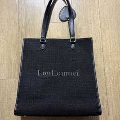 NICE CLAUP LouLoumei キャリーオン トートバッグ ブラック - メルカリ