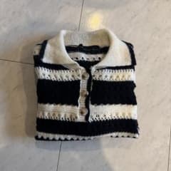 半袖 ニットポロシャツ Lサイズのサムネイル