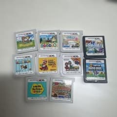 3DS DS カセット まとめ売り 10点 トモコレ・とび森・マリオなど
