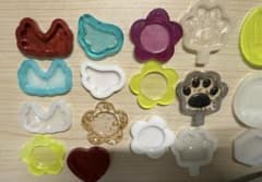 1点限りケース付き シリコン型セット レジン用品 12個以上のサムネイル