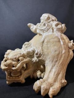 十代 三輪休雪 萩焼獅子置物 共箱 - メルカリ