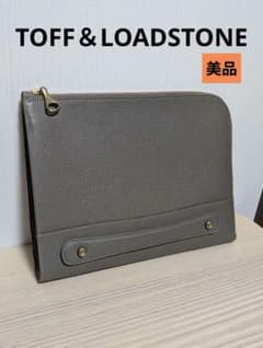 美品 TOFF＆LOADSTONE トフアンドロードストーン クラッチバッグ