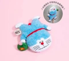 レ*ド様 ドラえもん　ぬいぐるみ　キーホルダー　フレンズ展　香港　サンタイン る*可様 100%ドラえもん&フレンズ サンタイン 香港限定 キーチェーン