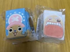 이치 반 쿠지 원피스 카드 게임 E 상 봉제 장난감 멀티 케이스 2 개 세트