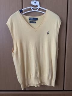 POLO RALPH LAUREN ニットベスト イエローのサムネイル