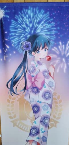 新品未開封 初音ミク 等身大タペストリー はんなり 京都 舞妓体験 