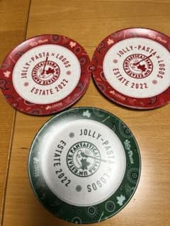 JOLLY PASTA x LOGOS 小麦ファイバー皿 3枚セットのサムネイル