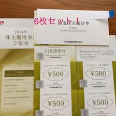 JR九州　株主優待券のサムネイル
