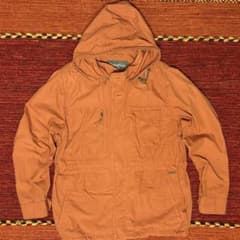 Eddie Bauer マウンテンパーカー オレンジ talonジップのサムネイル