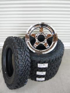 送料込☆ヨコハマジオランダーM/T☆CST☆185/85R16☆ジムニーなどに 