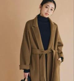 超美品】Basement onlineリバーロングコート キャメル - メルカリ