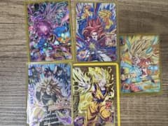 スーパードラゴンボールヒーローズ カード 5枚セットのサムネイル