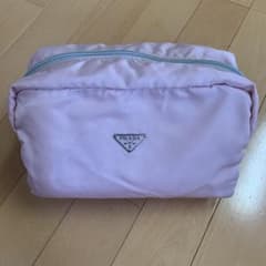 PRADA プラダ ナイロン ポーチ ピンクのサムネイル