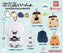 문구와 함께 봉제인형 마스코트입니다 컴플리트 세트