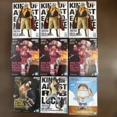 ONE PIECE 白ひげ ビッグマム クマ ルッチ ルフィ フィギュアセット 