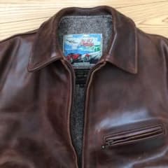 馬革　AERO LEATHER  ライダース ジャケットのサムネイル