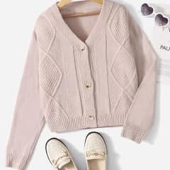 SHEIN カーディガン　キッズ　女子　GU好きさんにものサムネイル