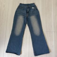 デニム フレアパンツ ブーツカット Y2K 2000s ストリートのサムネイル