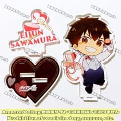 ダイヤのA 沢村 カフェ 青道祭 バレンタイン アクリルスタンド 未使用品 ダイヤのA 沢村 カフェ 青道祭 バレンタイン アクリルスタンド