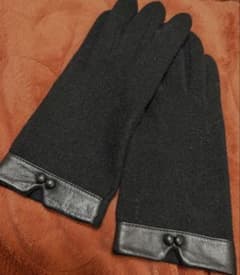 新品　手袋　ブラック　レディース