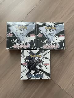 新品未開封　シュリンク付き　ホワイトフレア　ブラックボルト　3BOX