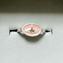 kim様専用Vivienne westwoodリトルメダルリング ピンクのサムネイル