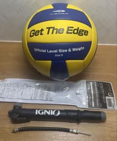 バレーボールTIGORA Get The Edge Size 5 空気入れ付 - メルカリ