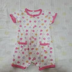 半袖　ロンパース　80cm　女の子　西松屋のサムネイル