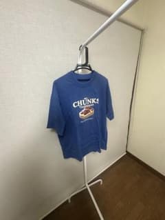 CHUNKS Techniques プリント 半袖Tシャツ ブルーのサムネイル