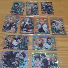 鬼滅の刃 ウエハース5 シークレットあり11枚セットのサムネイル