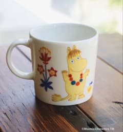 Beams MOOMIN ARABIA 핸드 페인트 머그
