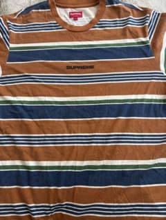 Supreme ストライプ Tシャツ Lサイズのサムネイル