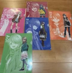 ゆるキャン△ 大井川鐵道限定 クリアファイル 5種セットのサムネイル