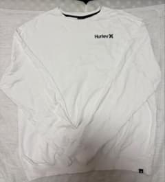 Hurley クルーネック スウェット ホワイト Mサイズ