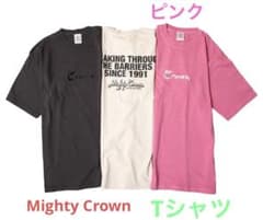 値下げ！Mighty Crown  新品Crown Embroidery Teeのサムネイル