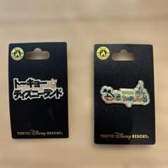 東京ディズニーリゾート ピンバッジ 2個セット - メルカリ