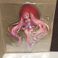 桜ミクくじ〜2nd season〜D賞描き下ろしクリアスタンドのサムネイル