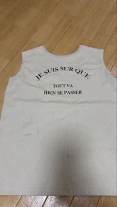 ROPE PICNIC ノースリーブ カットソー ロゴ入りのサムネイル