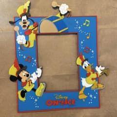 ディズニー マグネット フォトフレーム グーフィー ミッキーマウス