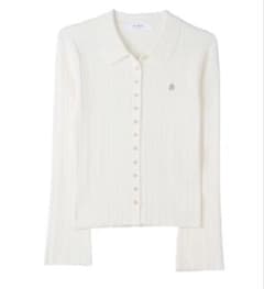 Her lip to Trois Rib Knit Polo Topのサムネイル
