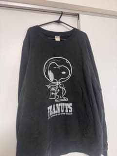 UNIQLO UT PEANUTS スウェット ブラック XLサイズのサムネイル